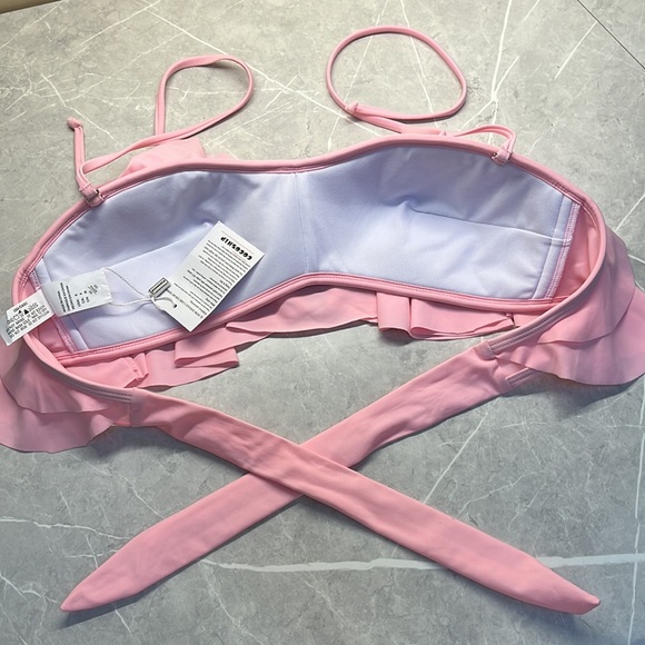 COCOSHIP Swim top NWT SIZE 6 Pink - Picture 4 of 9